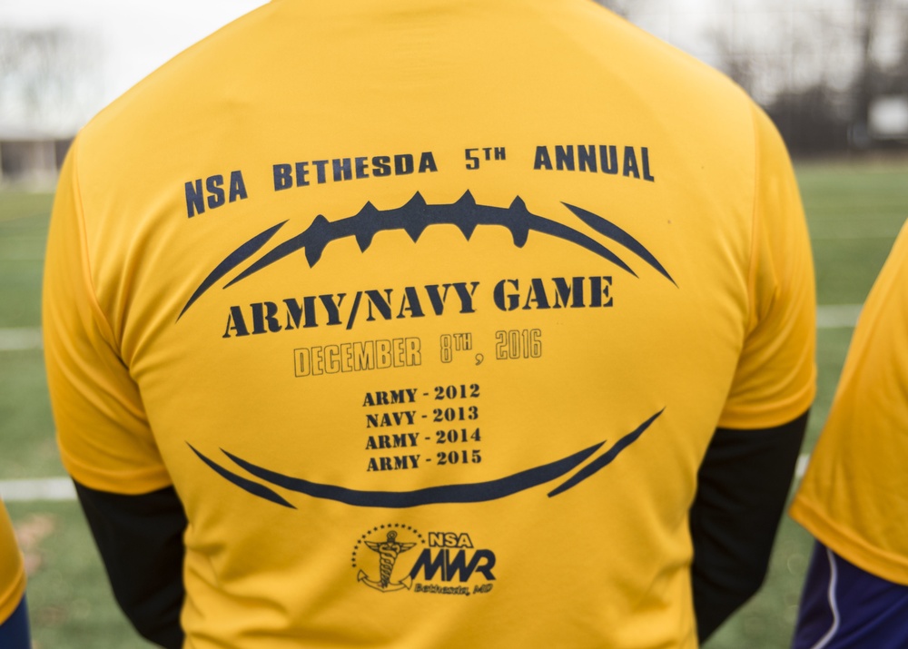 MWR Hosts Army Navy Flag Football Game