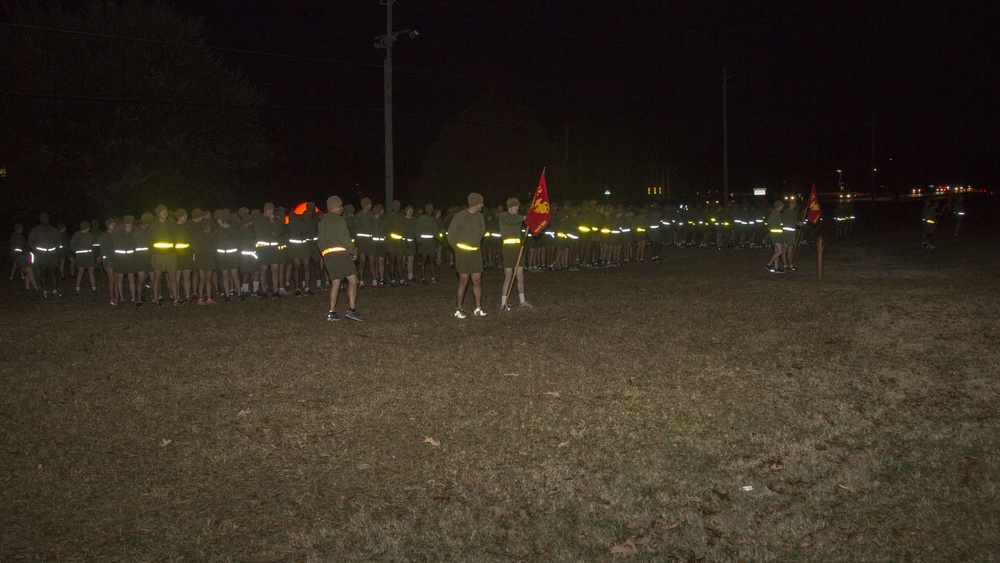 Headquarters and Support Battalion Run