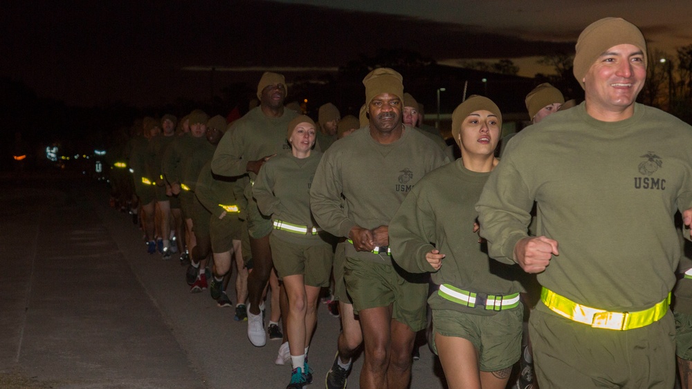 Headquarters and Support Battalion Run