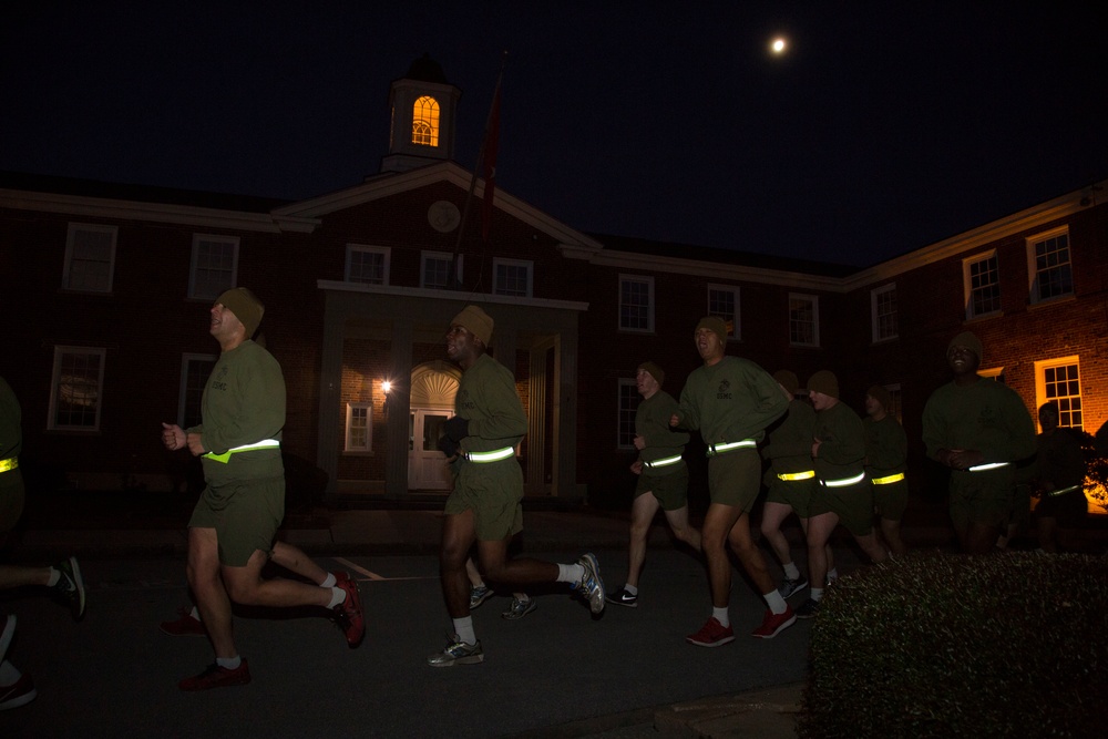 Headquarters and Support Battalion Run