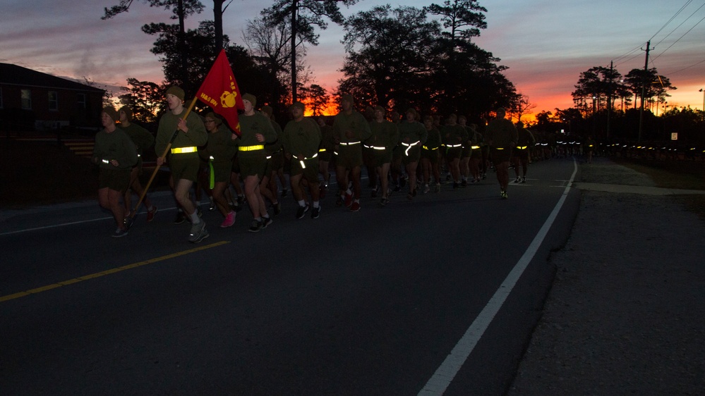 Headquarters and Support Battalion Run