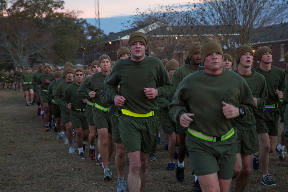 Headquarters and Support Battalion Run