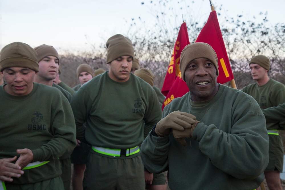 Headquarters and Support Battalion Run