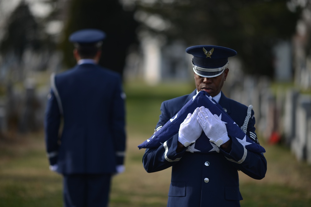 106th Rescue Wing Honor Guard Provides Service at Veteran's Funeral