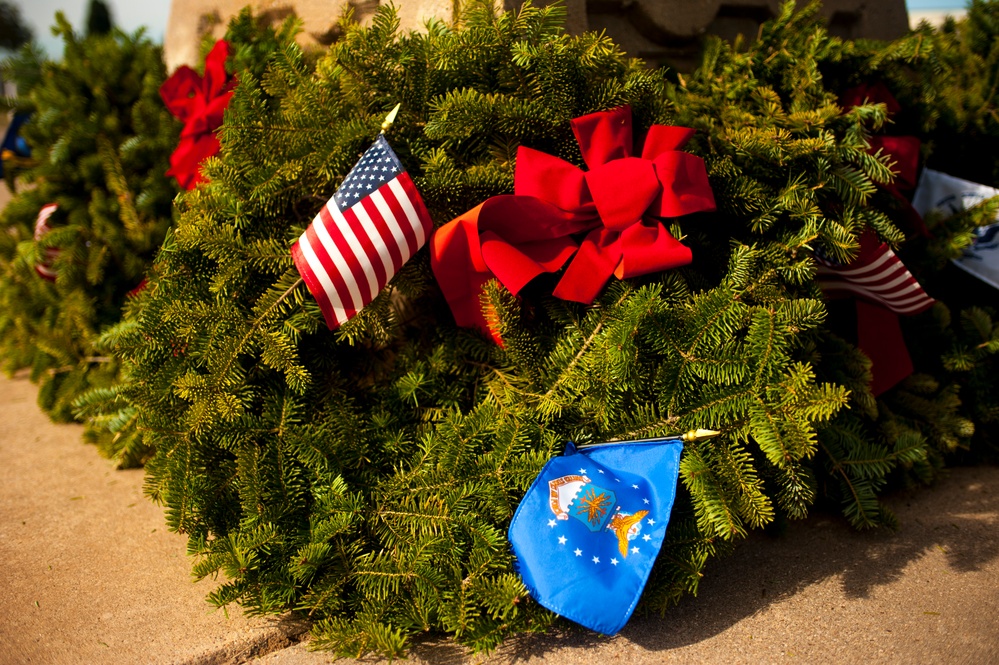 Goodfellow participates in Wreaths Across America
