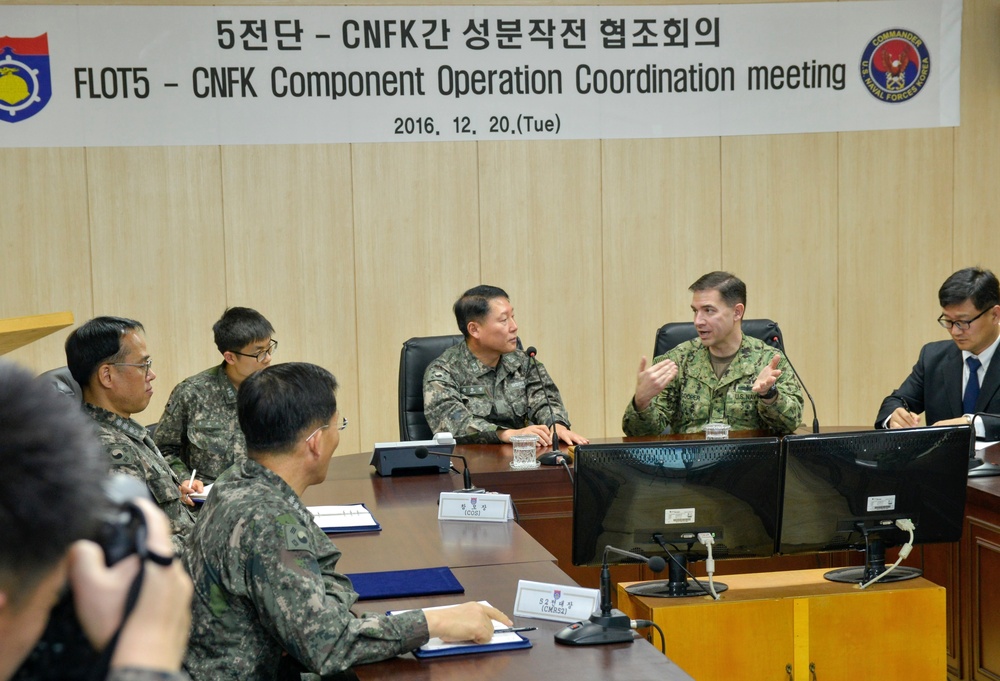 CNFK visits ROK Navy in Chinhae