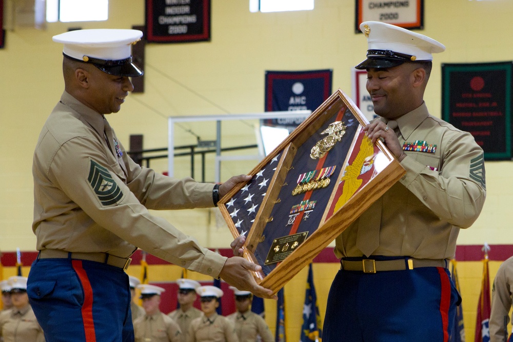 DVIDS - Images - Retirement Ceremony of Gunnery Sgt James H. Moore II ...