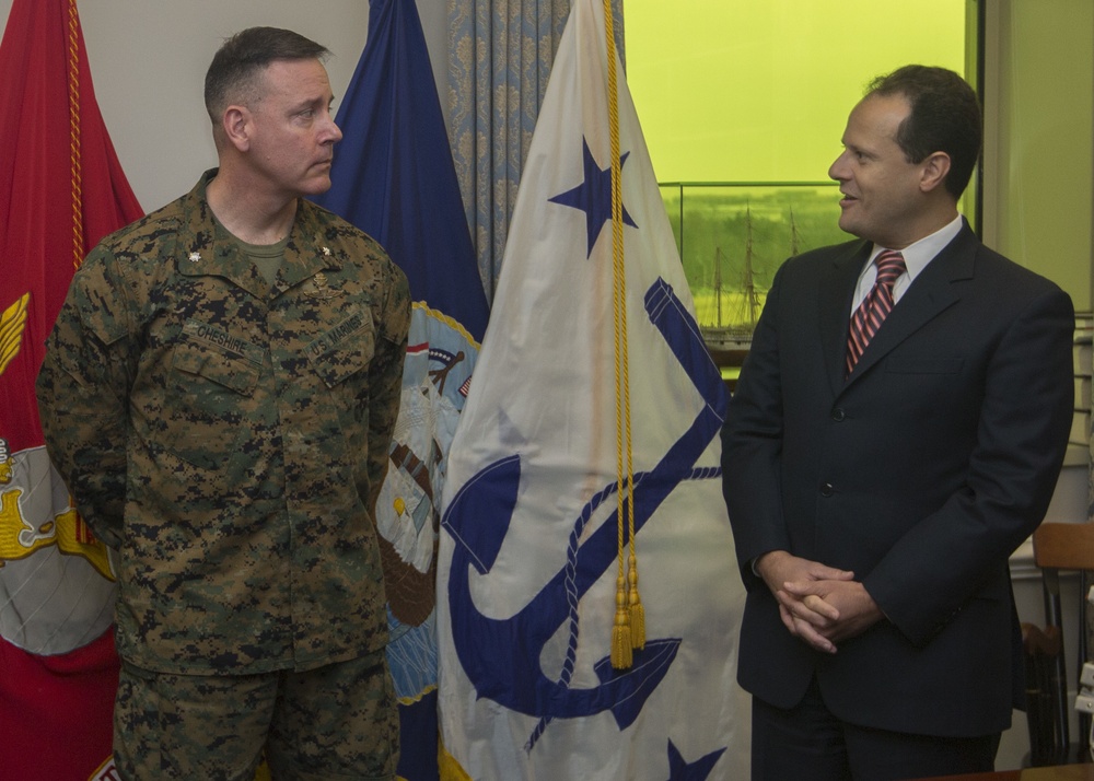Lt. Col. Robert R. Cheshire Legion of Merit Ceremony Dec. 13, 2016