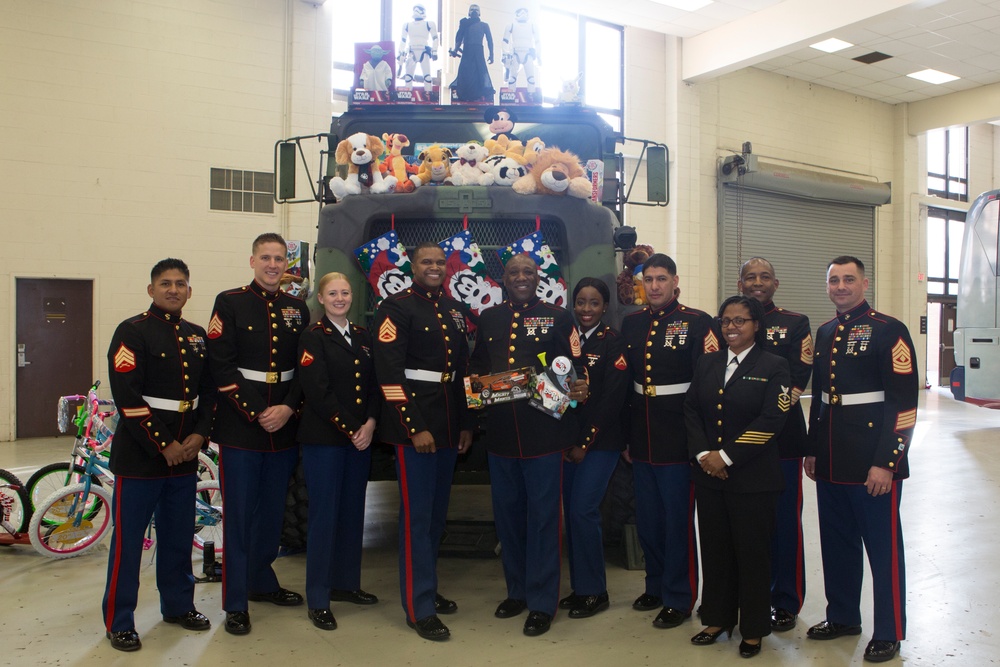 Toys for Tots  with Presiding First Lady Michelle Obama Dec 7, 2016