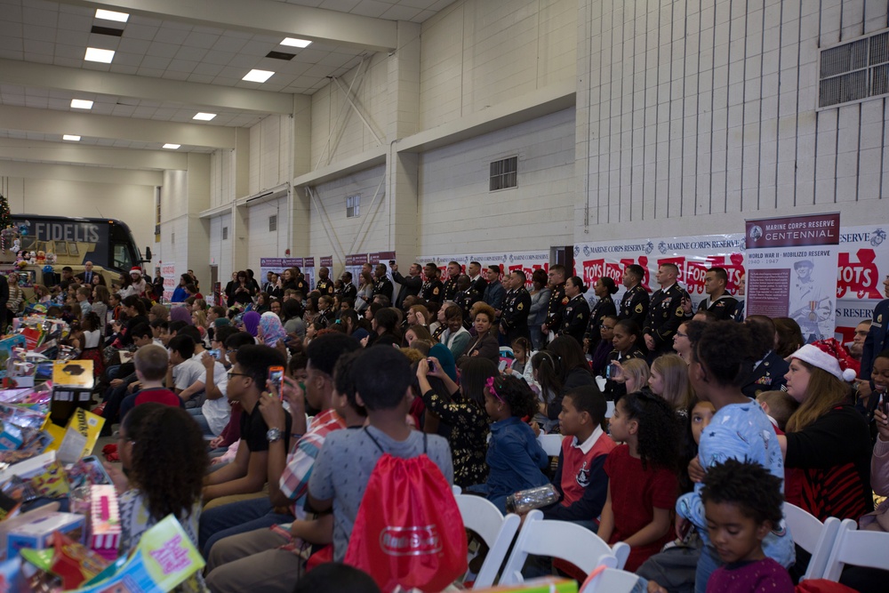 Toys for Tots  with Presiding First Lady Michelle Obama Dec 7, 2016