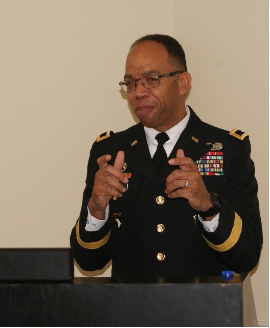 Maj. Gen. Roper Speaks at 4/321st Deactivation