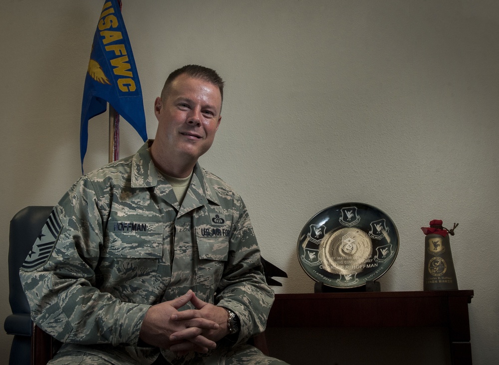 USAFWC welcomes new Command Chief
