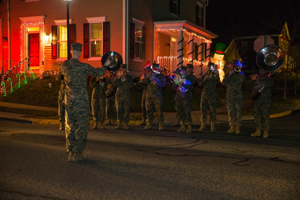 Marine Corps Base Quantico Band Christmas Caroling