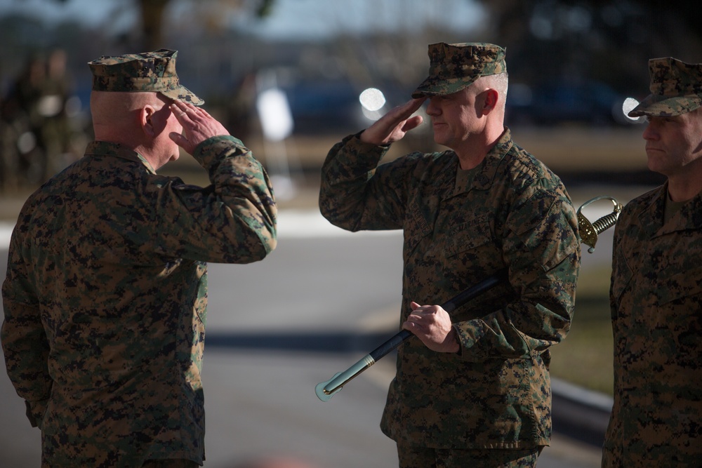 II MEF Gets New Sgt. Maj.