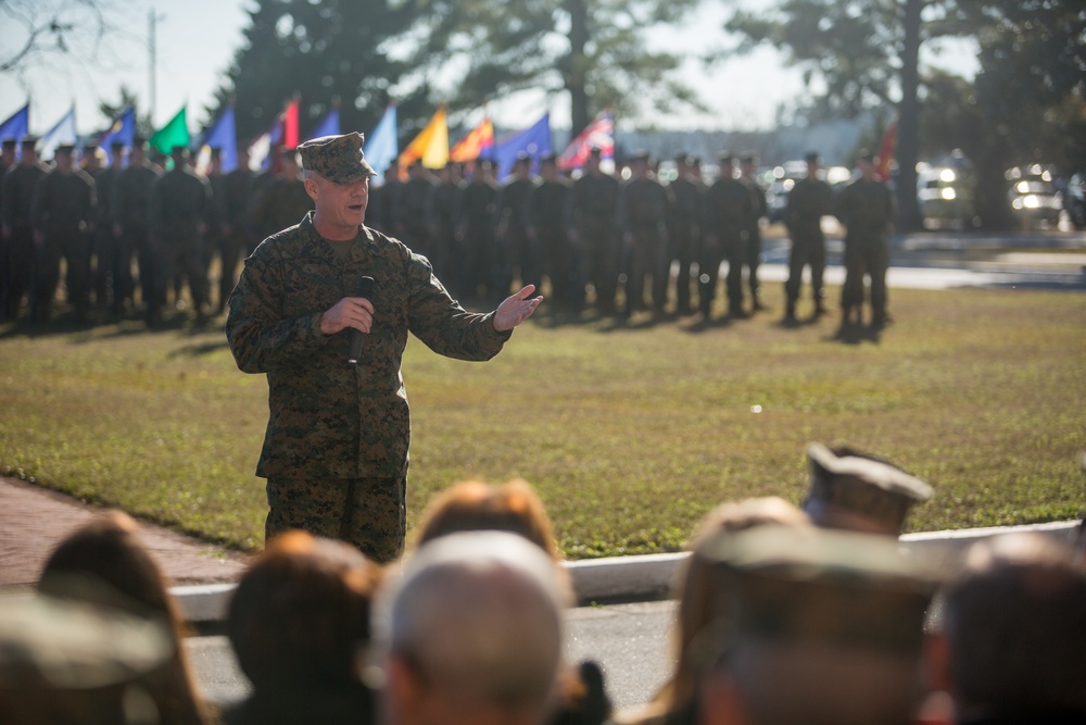 II MEF Gets New Sgt. Maj.