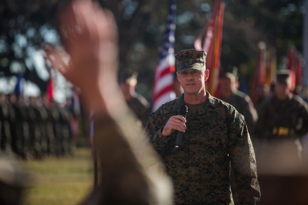 II MEF Gets New Sgt. Maj.