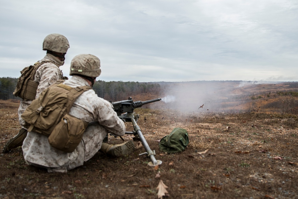 TBS WFIC WPNS Platoon Live Fire Crew Served Weapons