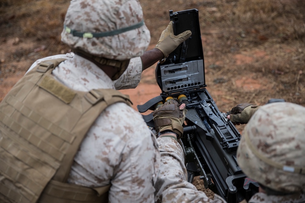 TBS WFIC WPNS Platoon Live Fire Crew Served Weapons