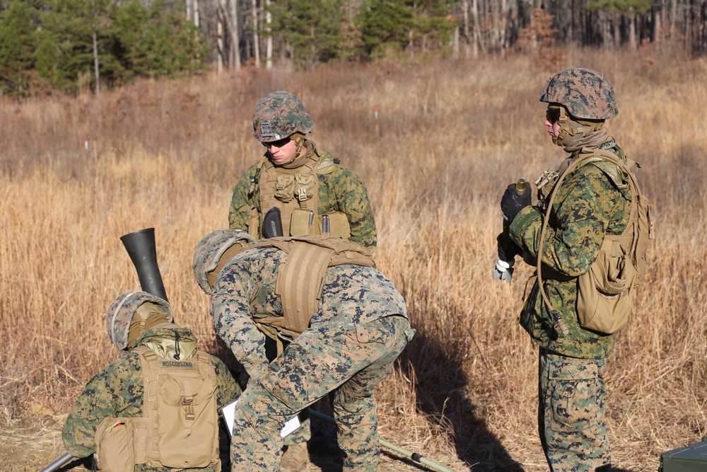 Mortar pactice