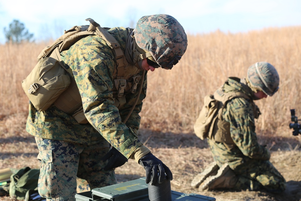 Mortar practice