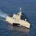 USS Independence (LCS 2) steams off the coast of San Diego