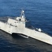 USS Independence (LCS 2) steams off the coast of San Diego