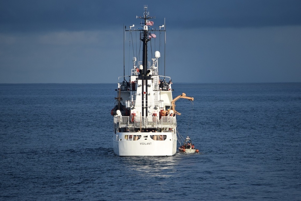 Coast Guard Cutter Vigilant returns home after a successful migrant interdiction patrol