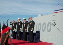 Zumwalt Holds Change of Command