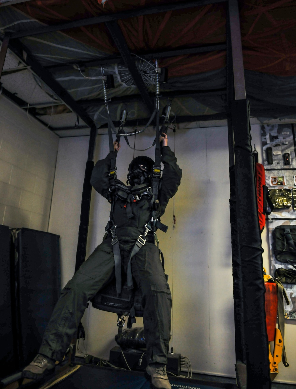 Emergency Parachute Training and Aircraft Egress Training