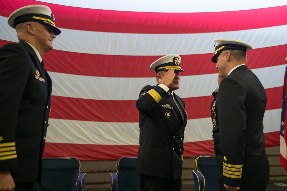 USS Anchorage Change of Command