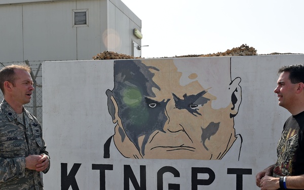 Governors visit deployed Air National Guard members