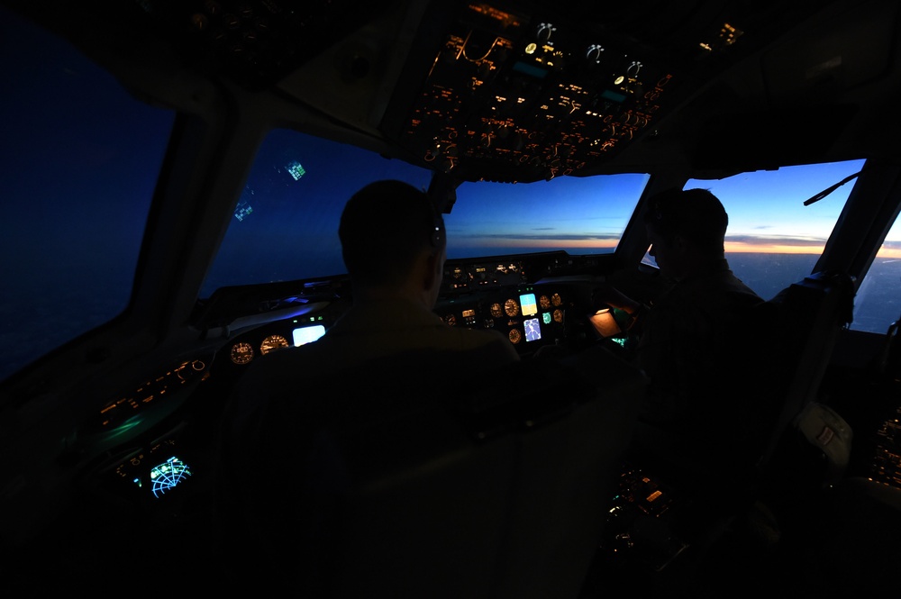 KC-10 fuels U.S. Central Command