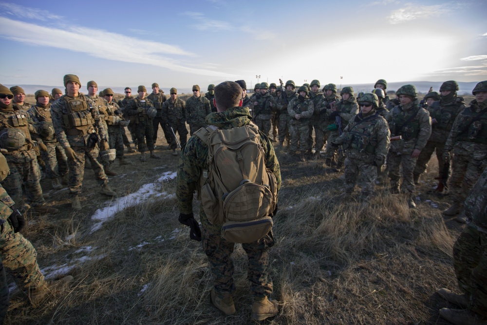 U.S. Marines participate in training at Exercise Platinum Lion 17.1