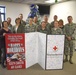 Red Cross delivers holiday card to the 114th Fighter Wing