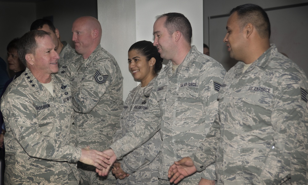 DVIDS - News - Air Force Chief of Staff visits ISR Airmen standing watch