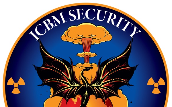 ICBM Security logo design