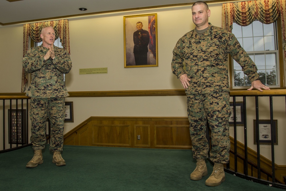 Sergeant Major Scott D. Grade Reenlistment Ceremony