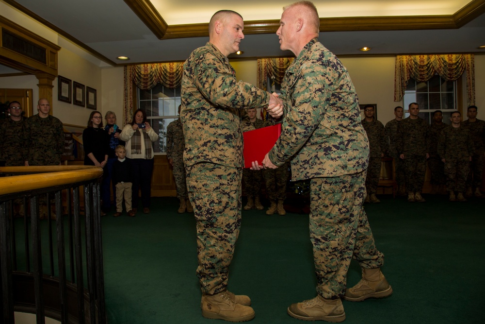 Sergeant Major Scott D. Grade Reenlistment Ceremony