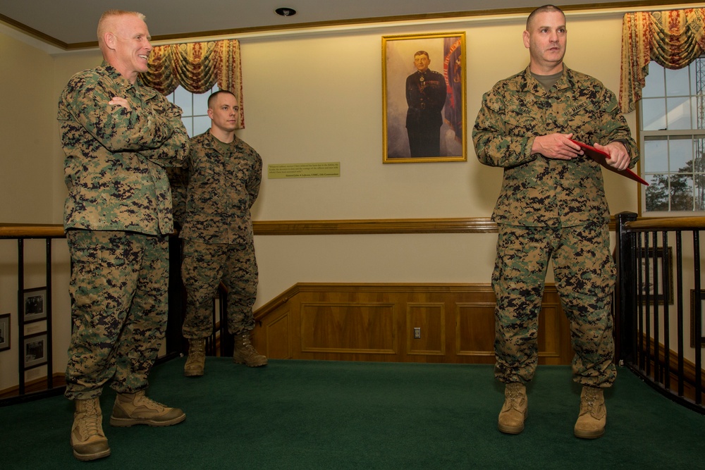 Sergeant Major Scott D. Grade Reenlistment Ceremony