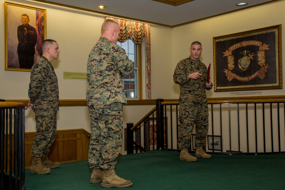 Sergeant Major Scott D. Grade Reenlistment Ceremony