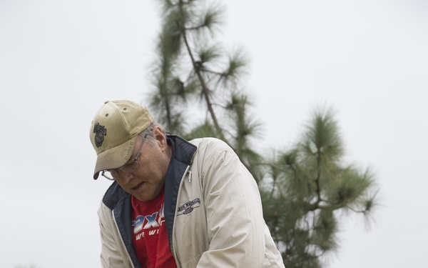 Golfing on Marine Memorial Golf Course