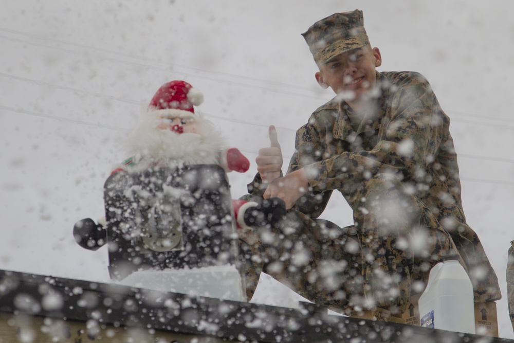 ASYMCA brings holiday joy to Combat Center