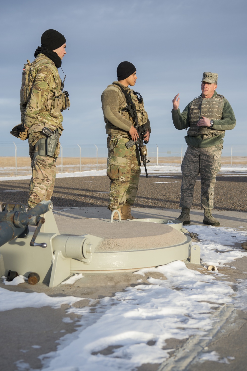 CSAF stands watch with the Mighty Ninety