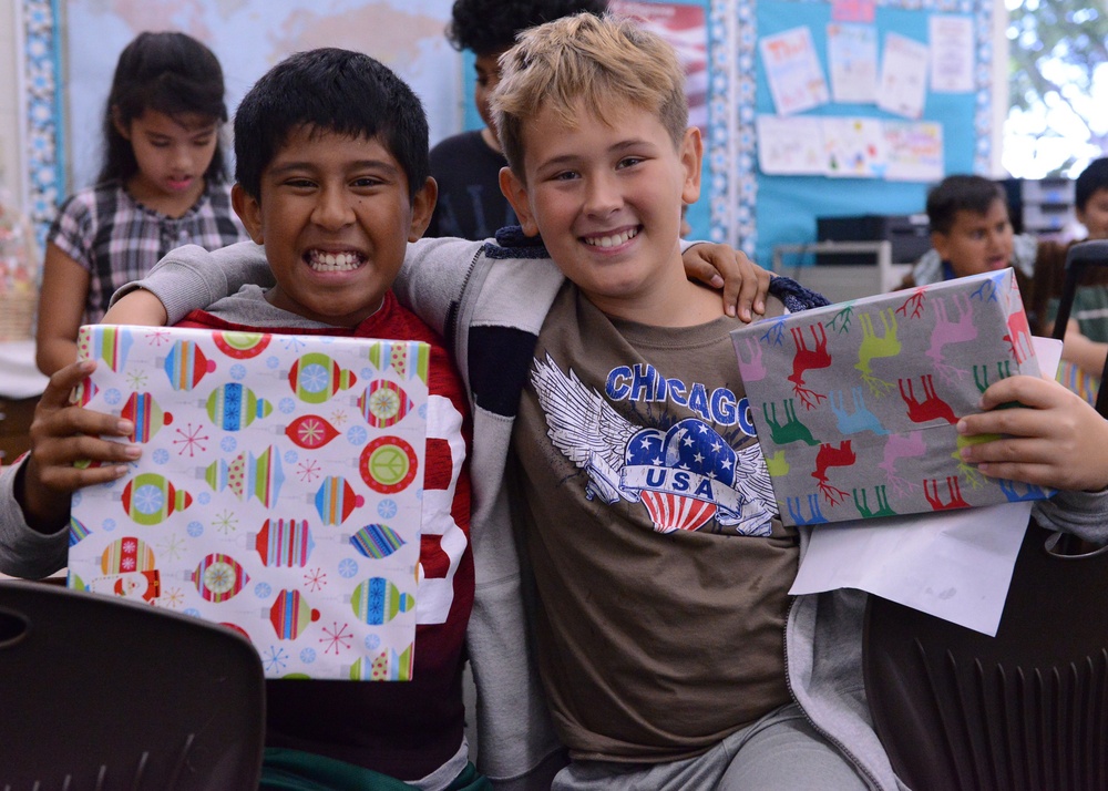 Coast Guard celebrates Makahiki at Kuhio Elementary School