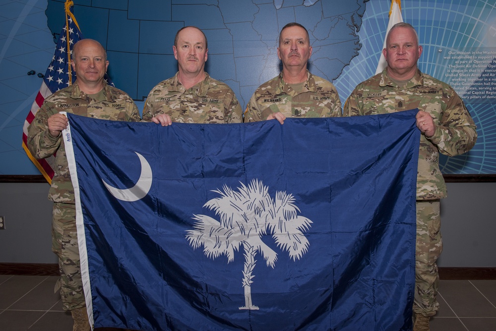 South Carolina Adjutant General Visits Soldiers