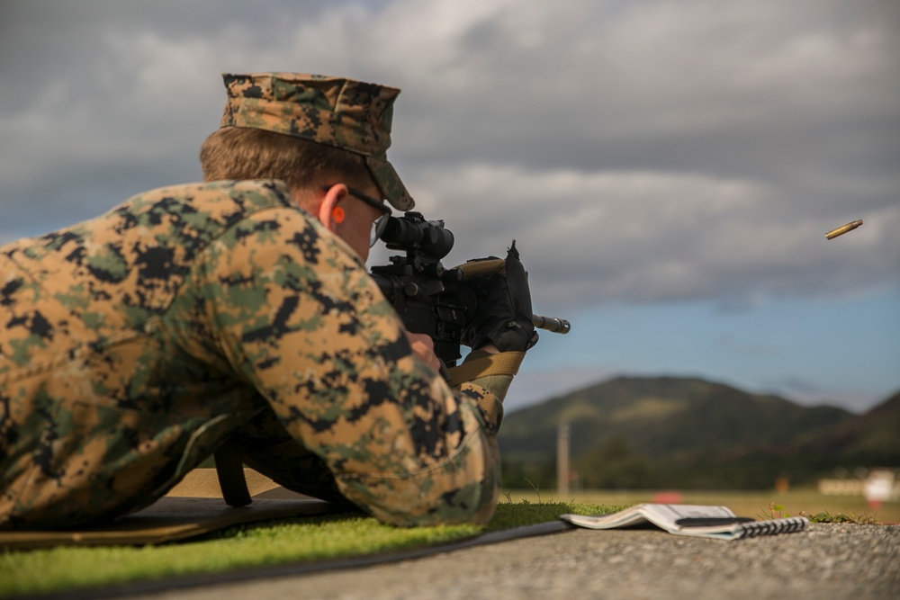 Marines hone combat skills at Far East Division Match