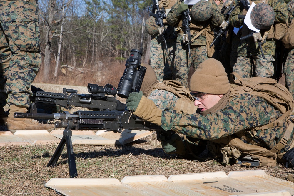 U.S. Marines with 3/8 conduct Deployment For Training Exercise