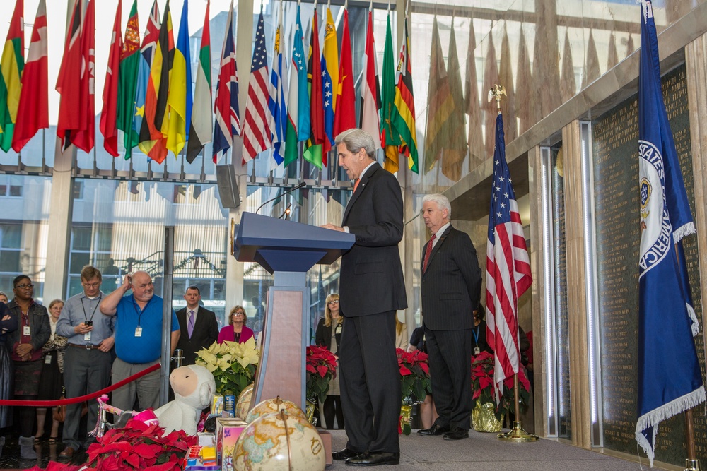 State Department Toys for Tots Event Dec 14, 2016