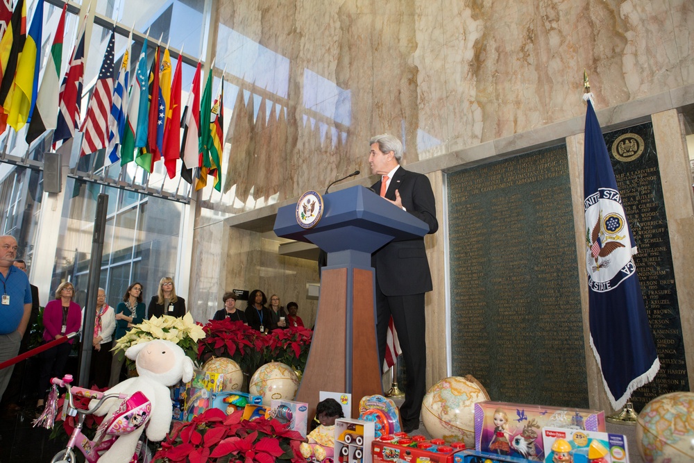 State Department Toys for Tots Event Dec 14, 2016
