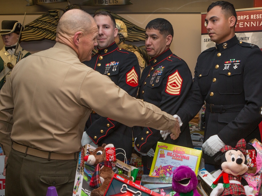 National Capitol Region Toys for Tots Collection Dec. 16, 2016